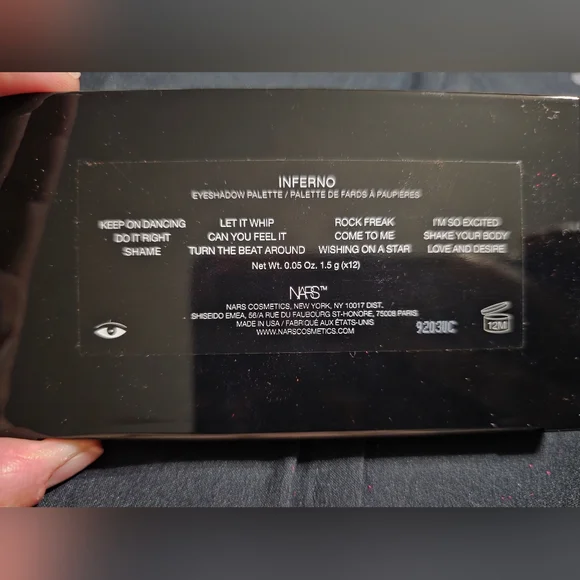 NARS Red Glitter Makeup Palette